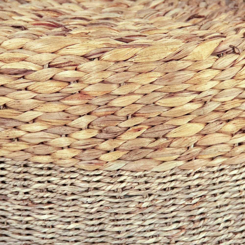 Woven Ottoman Zentique Ottomans & Poufs ZENMK-DRP01