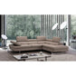 A761 Italian Leather Sectional Slate Peanut In Right Hand Facing jnmfurniture Sectionals 1785523-RHFC