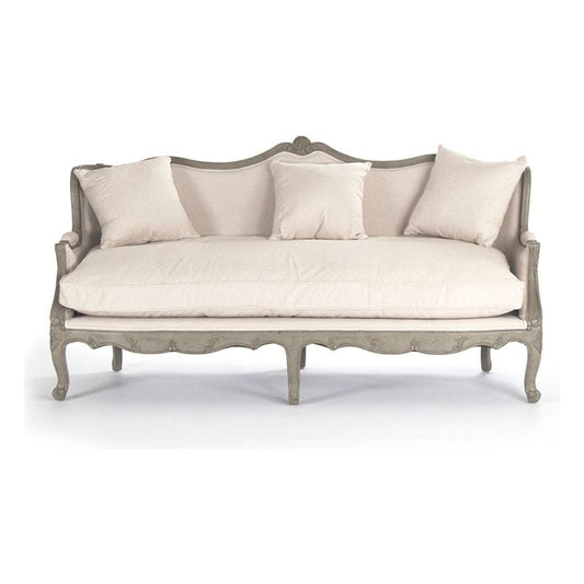 Adele Sofa Zentique Sofas CFH198-3 432 C020 Jute