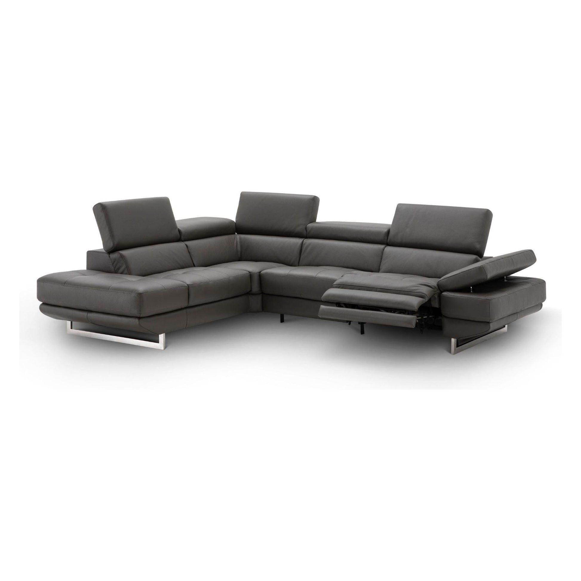 Annalaise LHF Chaise Dark Grey jnmfurniture Sectionals 19933-LHFC