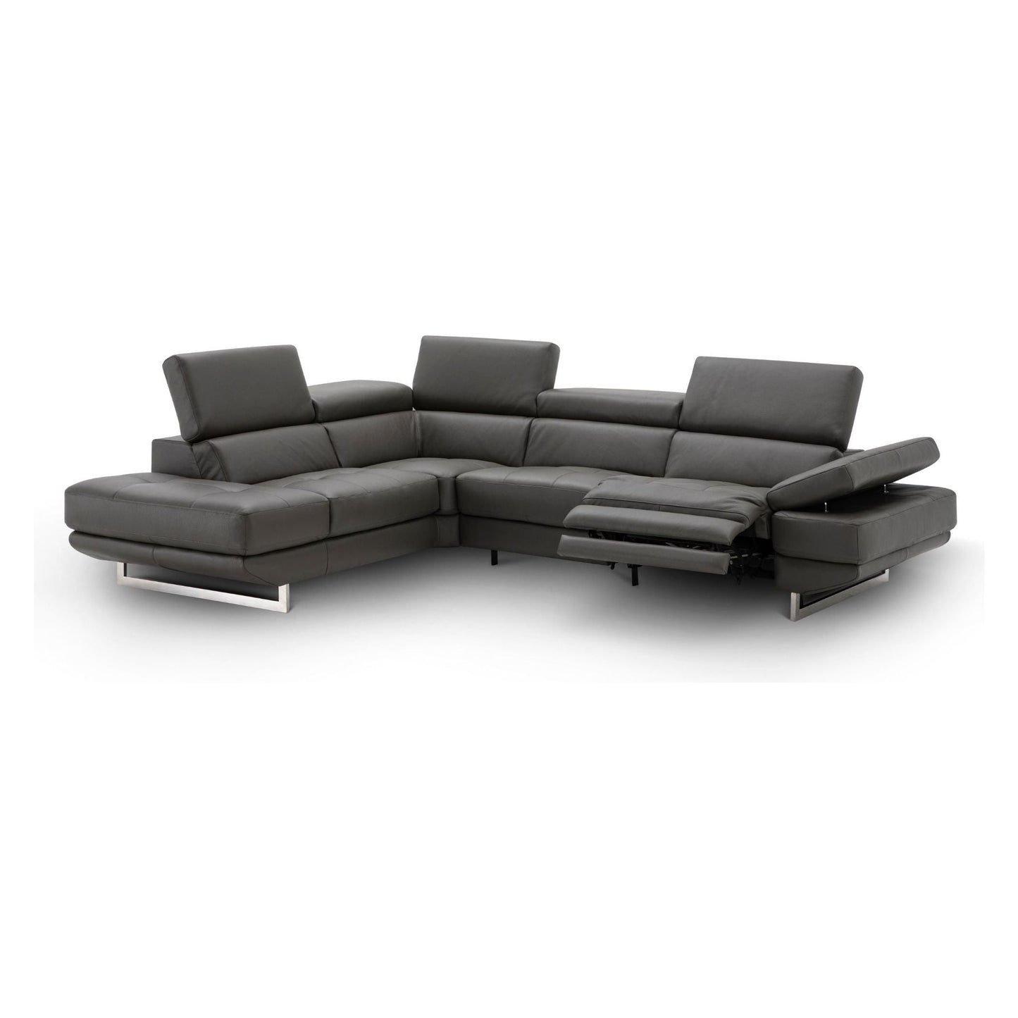 Annalaise LHF Chaise Dark Grey jnmfurniture Sectionals 19933-LHFC