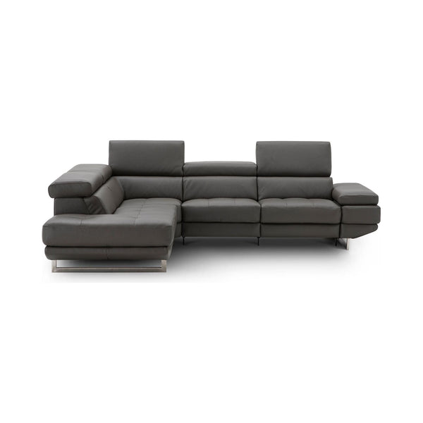 Annalaise LHF Chaise Dark Grey jnmfurniture Sectionals 19933-LHFC