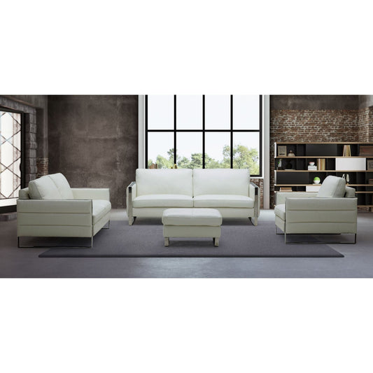 Constantin Love Seat in White jnmfurniture Loveseats 18571-L