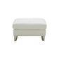 Constantin Ottoman in Light White jnmfurniture Ottomans & Poufs 18571-O