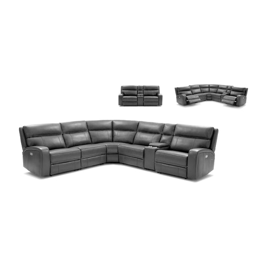 Cozy Motion Sectional In Grey jnmfurniture Sectionals 184761-GR