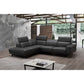 Davenport Slate Grey Sectional in Left Facing jnmfurniture Sectionals 18875-LHFC