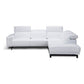 Davenport Snow White in Right Facing jnmfurniture Sectionals 17988-RHFC