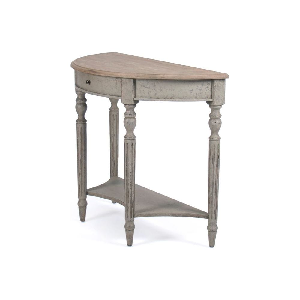 Demi Lune Wall Console Zentique Console Tables T136 E255-3 432