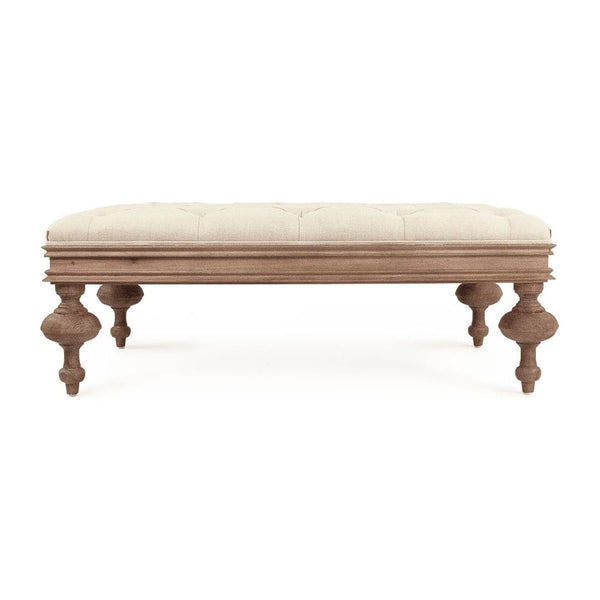 Lara Tufted Ottoman Zentique Ottomans & Poufs CT508-Z E272 A003