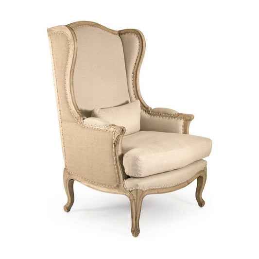 Leon Chair Zentique Chairs & Seating CFH186 E255 Jute A003