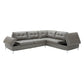 Leonardo Grey in Right Hand Facing jnmfurniture Sectionals 18996-RHFC