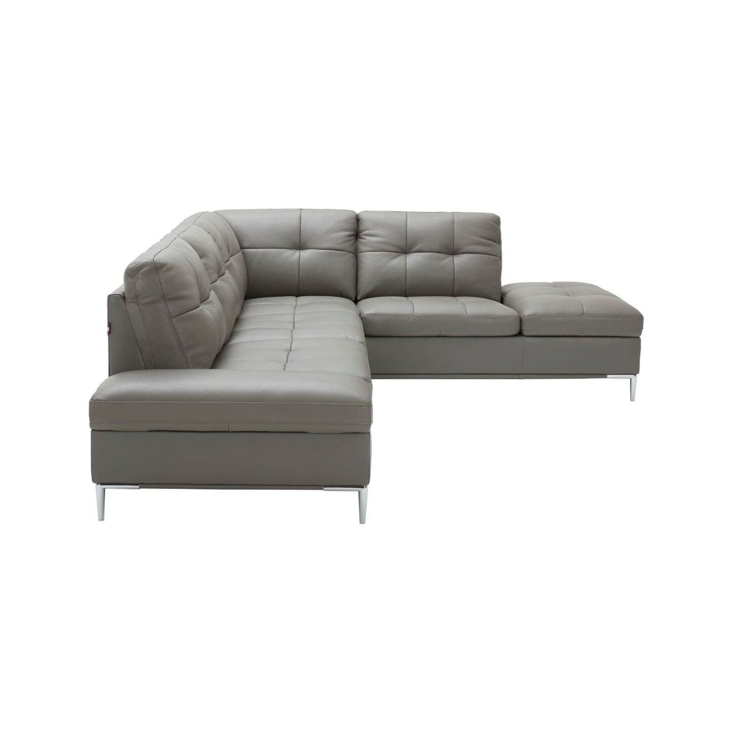 Leonardo Grey in Right Hand Facing jnmfurniture Sectionals 18996-RHFC