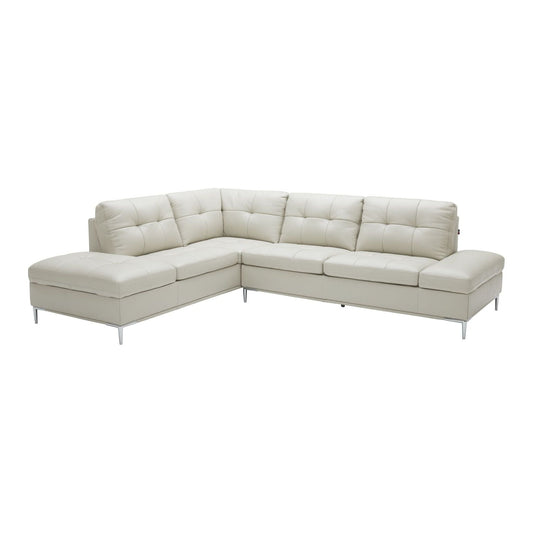 Leonardo Silver Grey in Left Hand Facing jnmfurniture Sectionals 18994-LHFC
