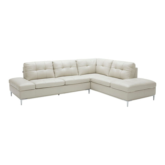 Leonardo Silver Grey in Right Hand Facing jnmfurniture Sectionals 18994-RHFC