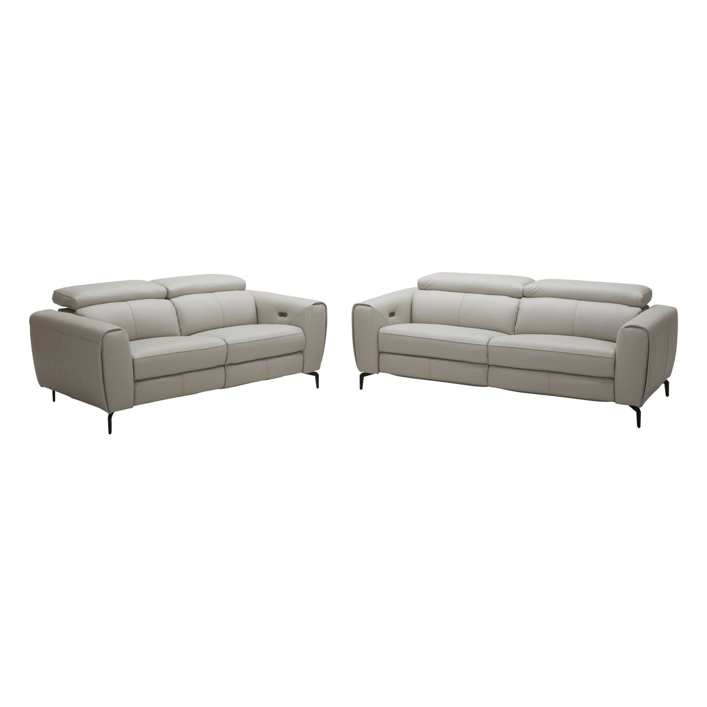 Lorenzo Love Seat in Light Grey jnmfurniture Loveseats 18824-L