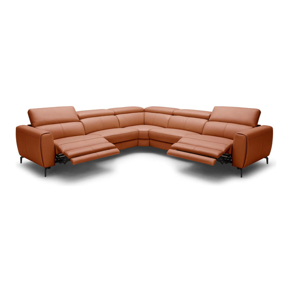 Lorenzo Sectional In Rust jnmfurniture Sectionals 18347