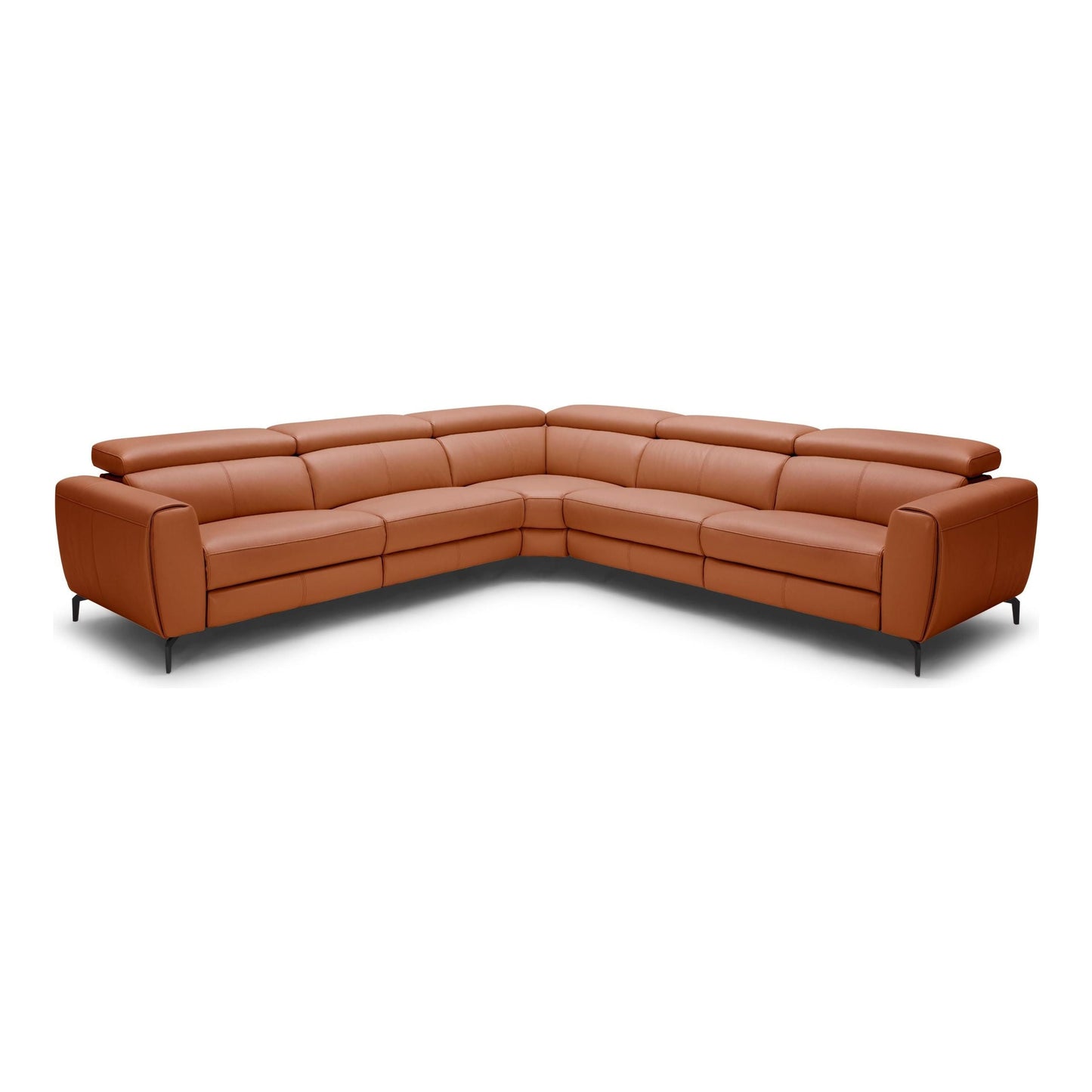 Lorenzo Sectional In Rust jnmfurniture Sectionals 18347