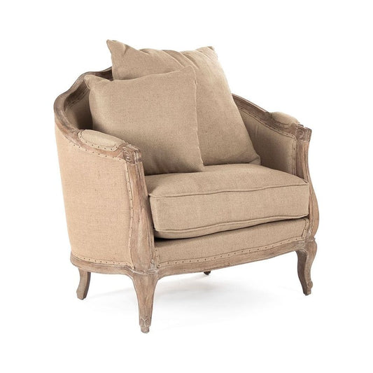 Maison Love Chair Zentique Chairs & Seating CFH007-1 E272 Jute H009