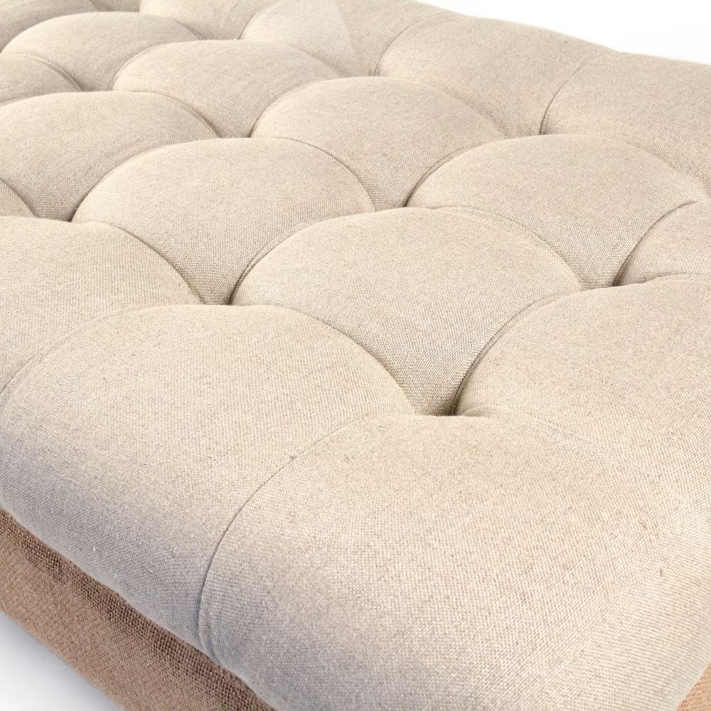 Maison Tufted Ottoman Zentique Ottomans & Poufs CF056-Z E272 A003/Jute REC