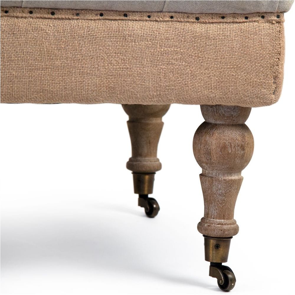 Maison Tufted Ottoman Zentique Ottomans & Poufs CF056-Z E272 A003/Jute REC