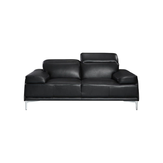 Nicolo Love Seat in Black jnmfurniture Loveseats 18982-L