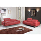 Nicolo Love Seat in Red jnmfurniture Loveseats 18981-L