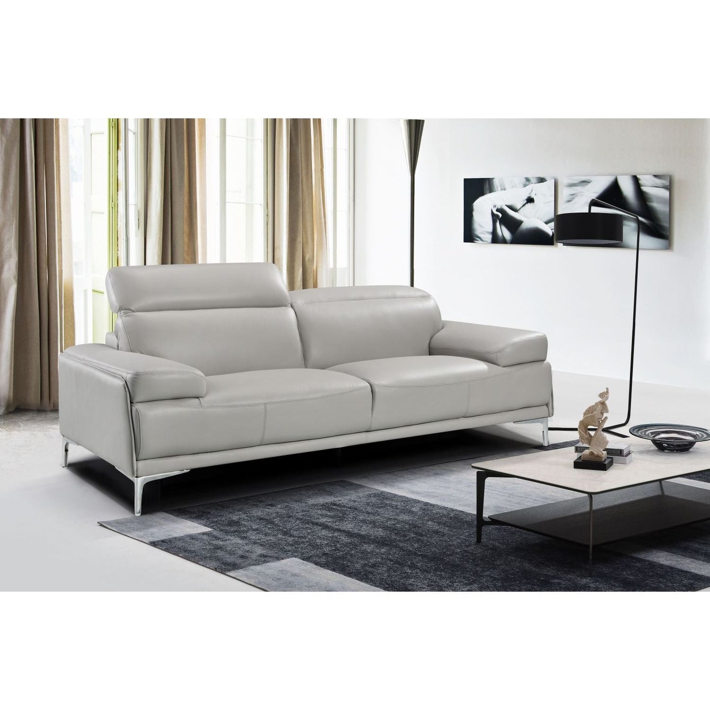 Nicolo Sofa in Light Grey jnmfurniture Sofas 18983-S