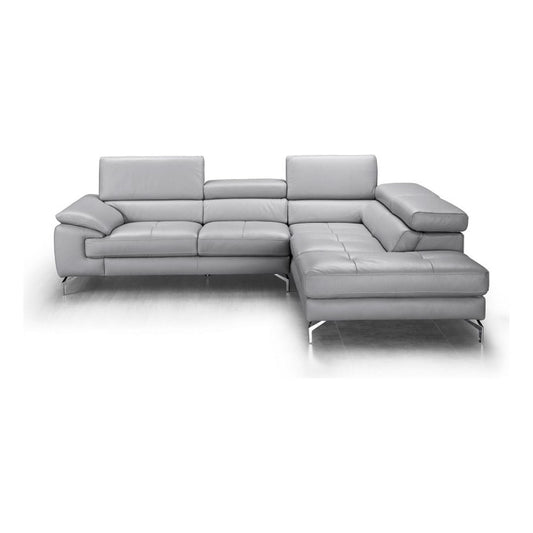 Olivia Premium Leather Sectional In Right Facing Chaise jnmfurniture Sectionals Sectionals 18275-RHFC