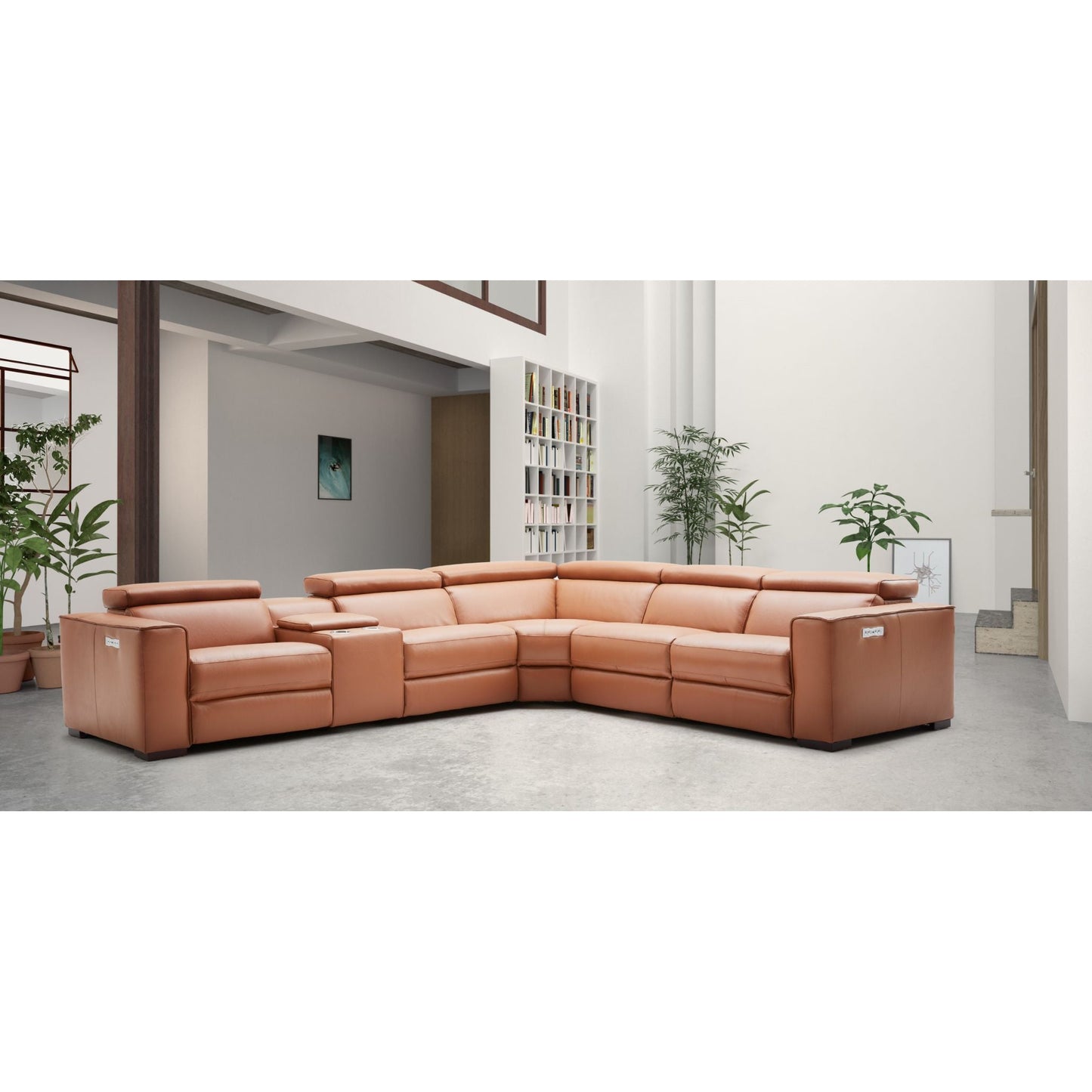 Picasso Motion Sectional in Caramel jnmfurniture Sectionals 18865-C