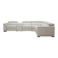 Picasso Motion Sectional in Silver Grey jnmfurniture Sectionals 18865-SG