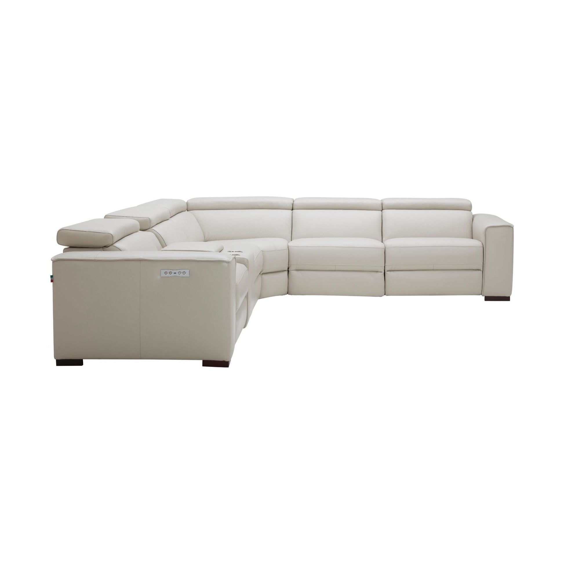 Picasso Motion Sectional in Silver Grey jnmfurniture Sectionals 18865-SG