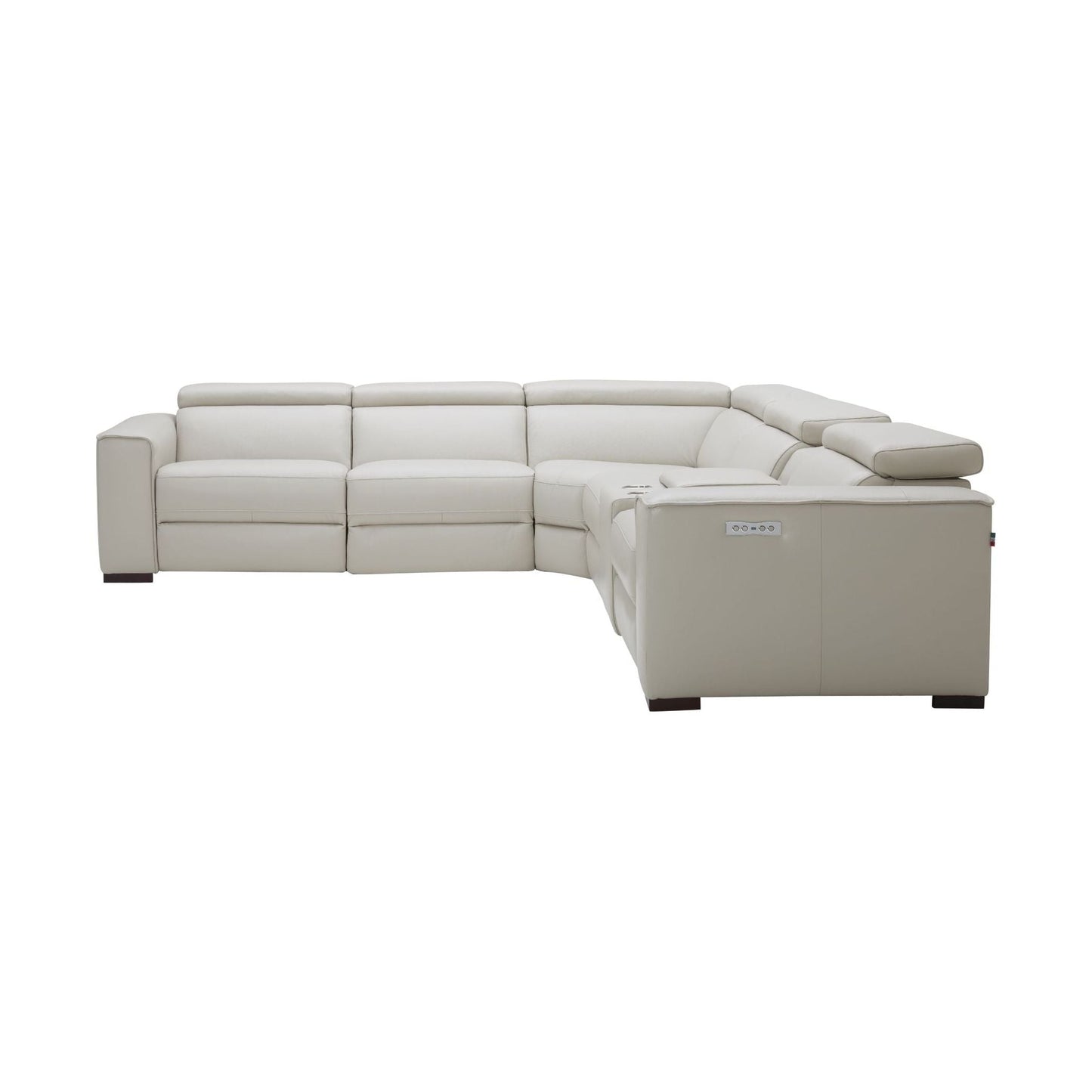 Picasso Motion Sectional in Silver Grey jnmfurniture Sectionals 18865-SG