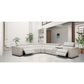 Picasso Motion Sectional in Silver Grey jnmfurniture Sectionals 18865-SG