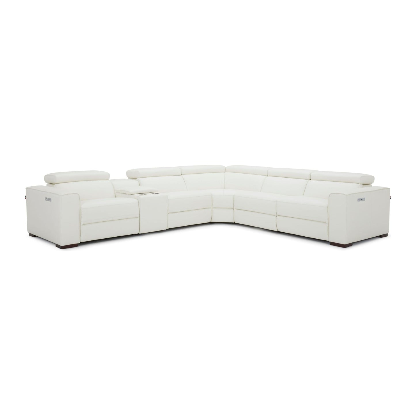 Picasso Motion Sectional in White jnmfurniture Sectionals 18865-W