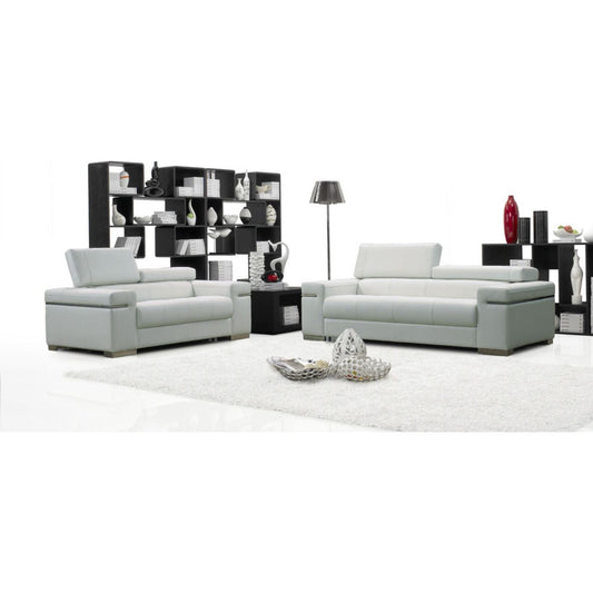 Soho Sofa in White Leather jnmfurniture Sofas 17655111-S-W