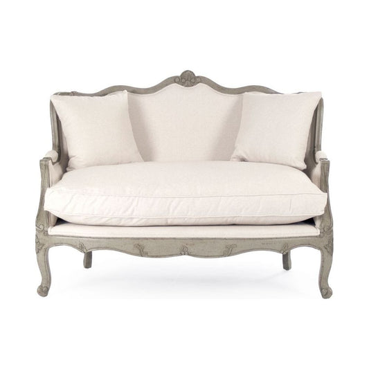 Adele Settee Zentique Settee CFH198-2 432 C020 Jute