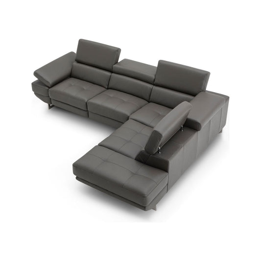 Annalaise RHF Chaise Dark Grey jnmfurniture Sectionals 19933-RHFC