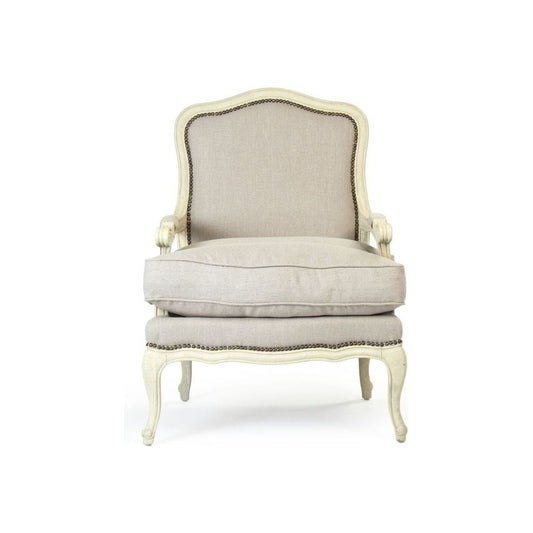 Bastille Love Chair Zentique Chairs & Seating CFH004 309 A003 w/ Nailhead