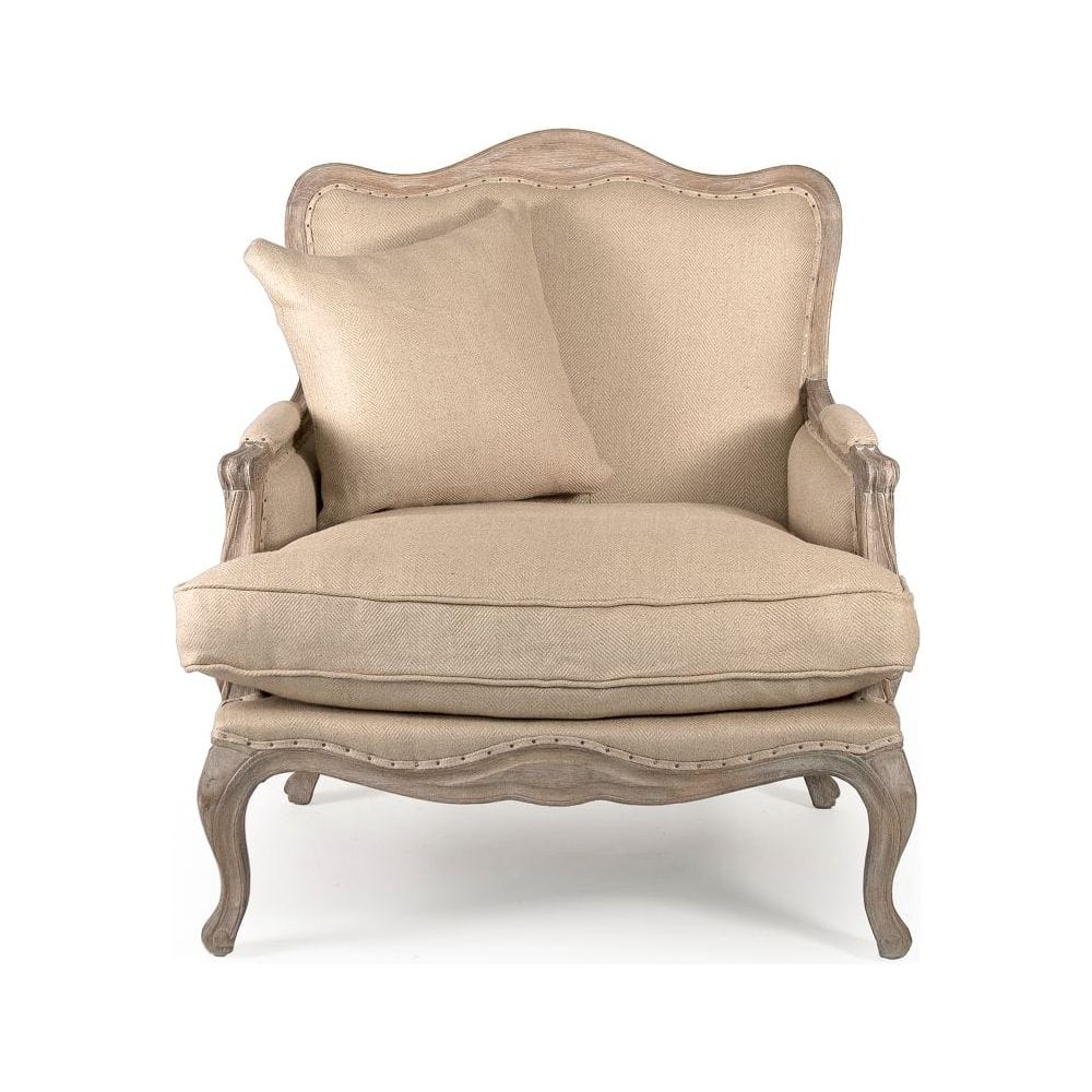 Belmont Club Chair Zentique Chairs & Seating CFH111 E272 Jute H009