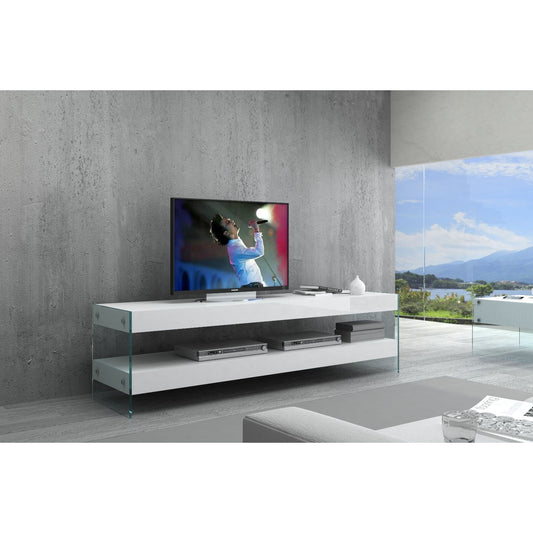 Cloud TV Base White High Gloss jnmfurniture TV Stands & Media 179701-TV