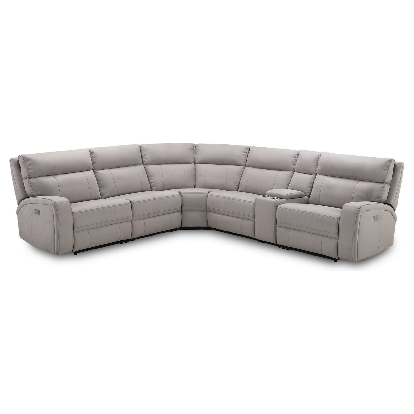 Cozy Motion Sectional In Moonshine jnmfurniture Sectionals 184762-MS