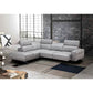 Davenport Light Grey Sectional in Left Facing jnmfurniture Sectionals 17981-LHFC