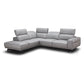 Davenport Light Grey Sectional in Left Facing jnmfurniture Sectionals 17981-LHFC