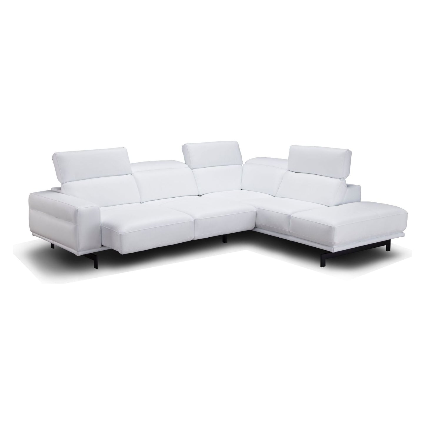 Davenport Snow White in Right Facing jnmfurniture Sectionals 17988-RHFC