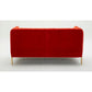 Deco Love Seat in Pumpkin Fabric jnmfurniture Loveseats 17663-P-L