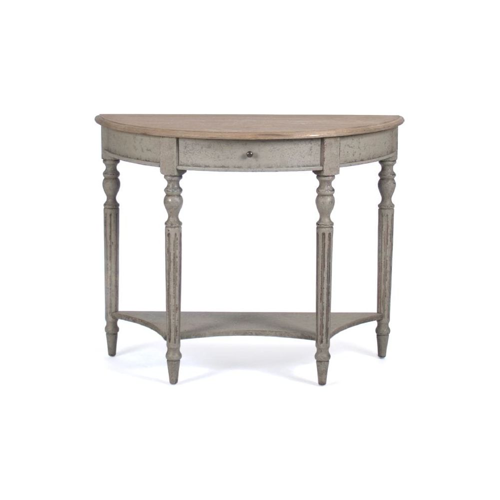 Demi Lune Wall Console Zentique Console Tables T136 E255-3 432