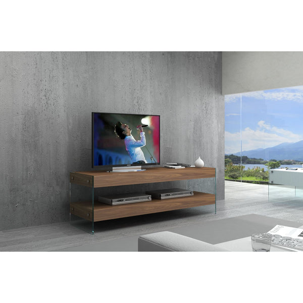 Elm Mini TV Base White High Gloss jnmfurniture TV Stands & Media 178543-MTV