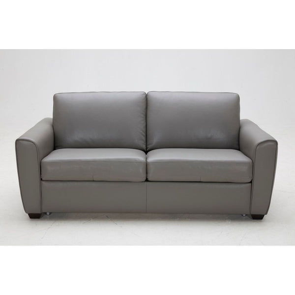 Jasper Sofa Bed in Grey Leather jnmfurniture Sofas 18234