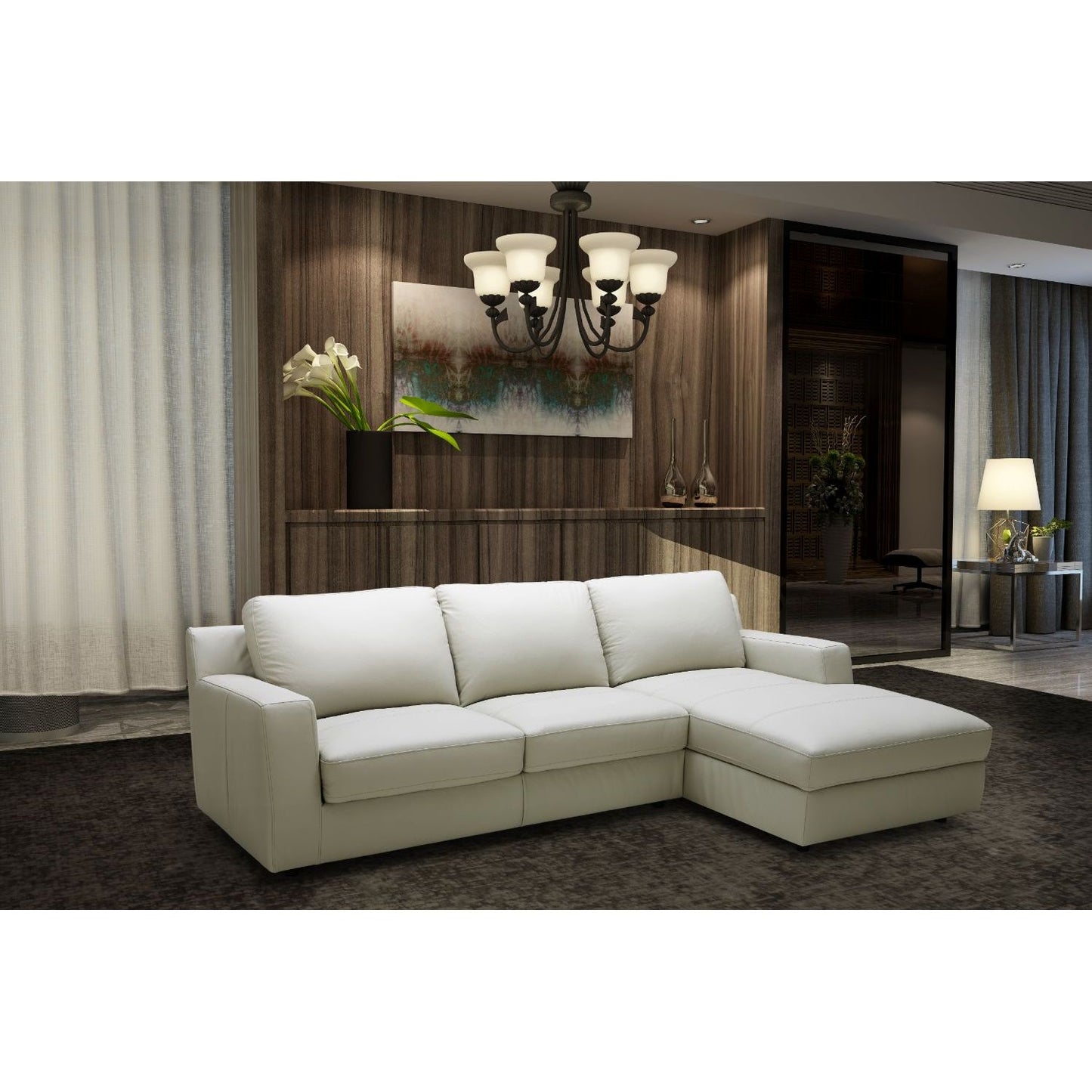 Lauren in Right Hand Facing Chaise jnmfurniture Sectionals 18243-RHFC