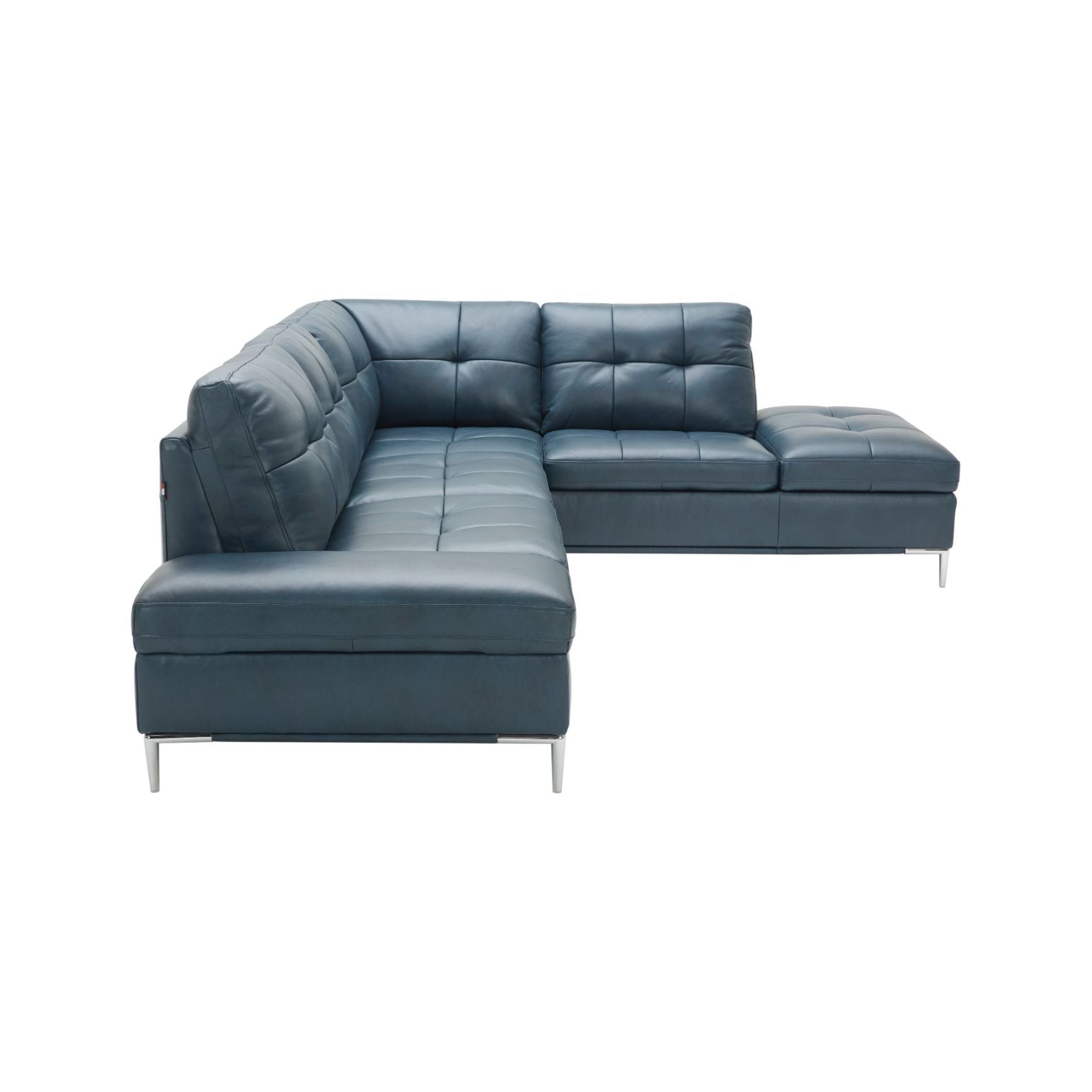 Leonardo Blue in Right Hand Facing jnmfurniture Sectionals 18995-RHFC